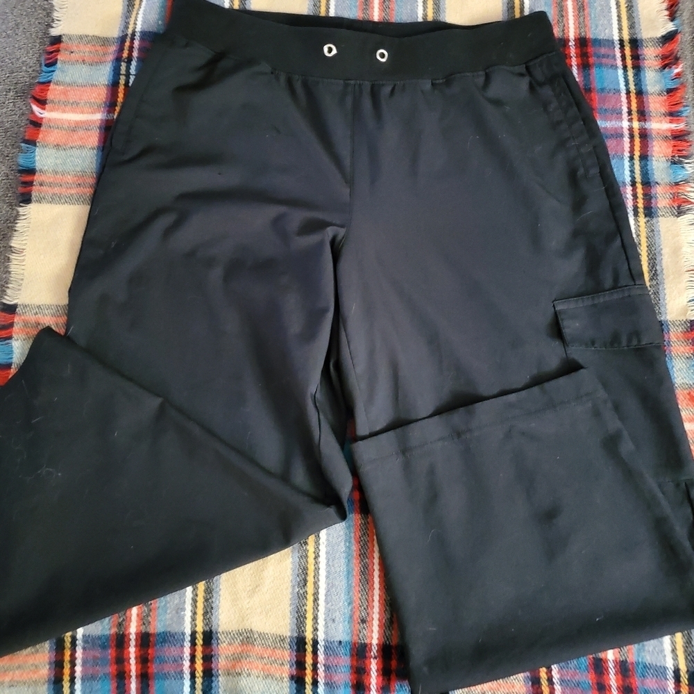 Black  Crop Pants